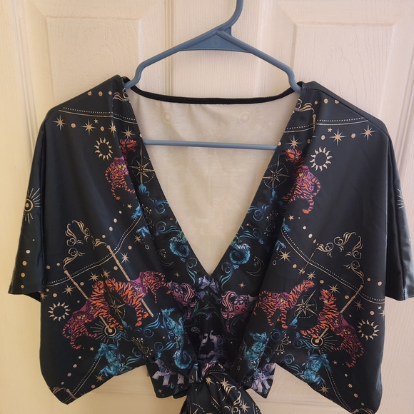 Blackmilk Carousel Kimono Top XXL - Picture 3 of 4